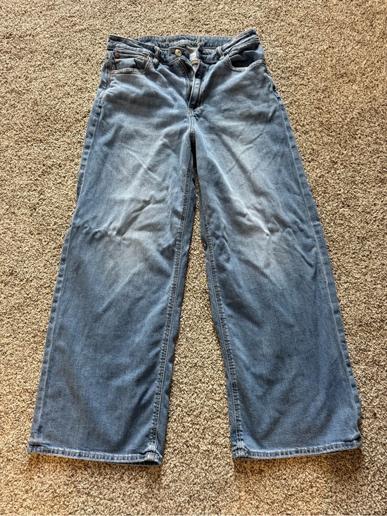 American Eagle Outfitters Denim - American Eagle super high rise Wide Leg